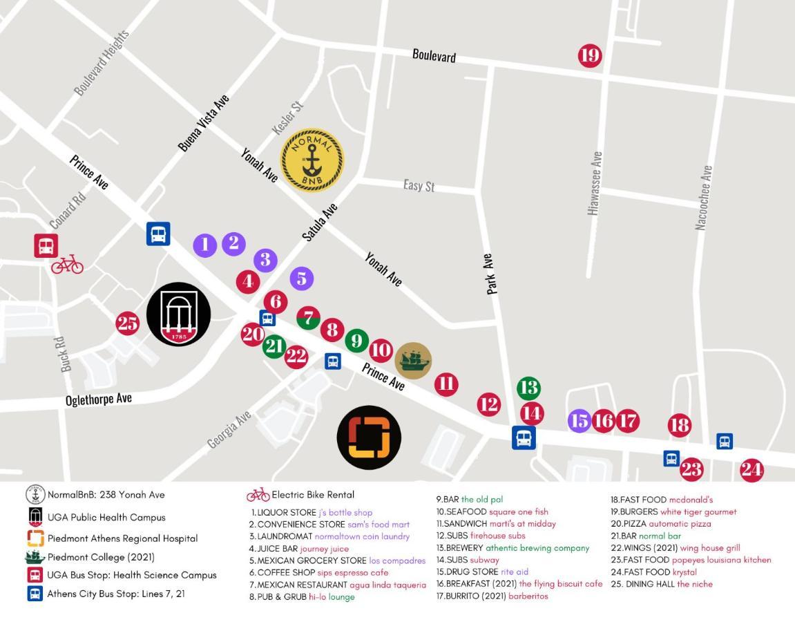 Normalbnb - 2 Blocks From Restaurants, Bars, Hospital Athens Kültér fotó